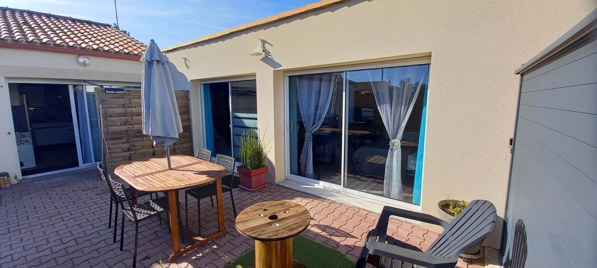Studio Location Saisonniere Bord De Mer. Saint-Michel-Chef-Chef Luaran gambar